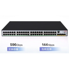 華三（H3C）S5048PV6-EI-PWR 48電口+4光纖口全千兆強(qiáng)二層全網(wǎng)管企業(yè)級(jí)網(wǎng)絡(luò)交換機(jī)